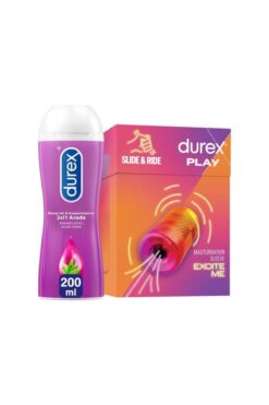 Durex Manuel Mastürbatör Aloevera 2'si 1 Arada Kayganlaştırıcı Masaj Jeli 200ml