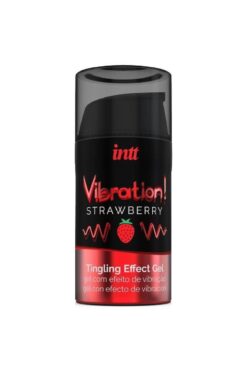 İntt Vibration Strawberry Flavour Warming Effect Likid Gel 15 ml