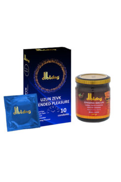 Diblong Uzun Zevk 10 Lu prezervatif And Ginseng Macun 240 gr