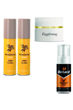 Porcodile 2 Adet Sprey - Vagifirming Krem Ve Retard Krem