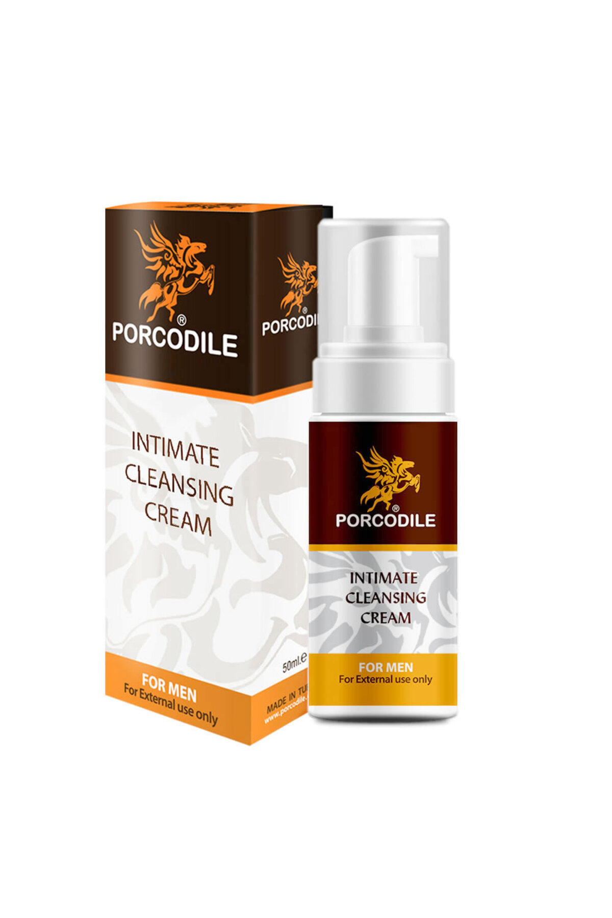 Porcodile 2 Adet Sprey - For Men Krem Ve Retard Glide Kayganlaştırıcı Jel - Görsel 2