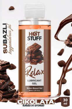 Hot Stuff Çikolata Aromalı ve Kokulu 30 ml Kayganlaştırıcı Jel - Yenilebilir, Ekstra Güçlü, Yüksek Kokulu
