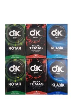 Okey 60 Lı Karışık Set (20 Adet Rötar+20klasik+20sıcaktemas)