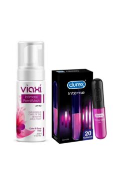 Durex Intense Uyarıcı Jel 10ml Ve Viaxi Intim Temizleme Köpüğü 100ml