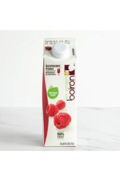 Boiron Les Vergers Boiron Frambuaz Püresi, 100% Meyve, Tamamen Doğal, Şeker İlavesiz 1 Litre