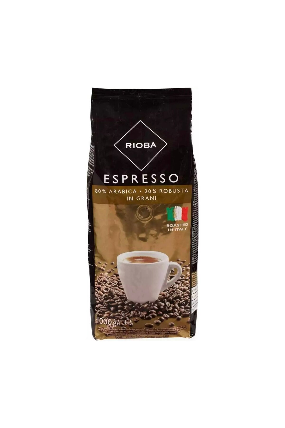 Rioba Espresso Çekirdek Gold Kahve %80arabica %20 Robust 1kg