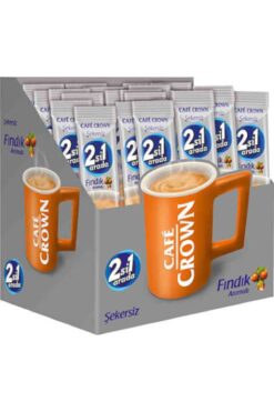 Cafe Crown 2 Si 1 Arada Şekersiz Fındıklı 24 Adet