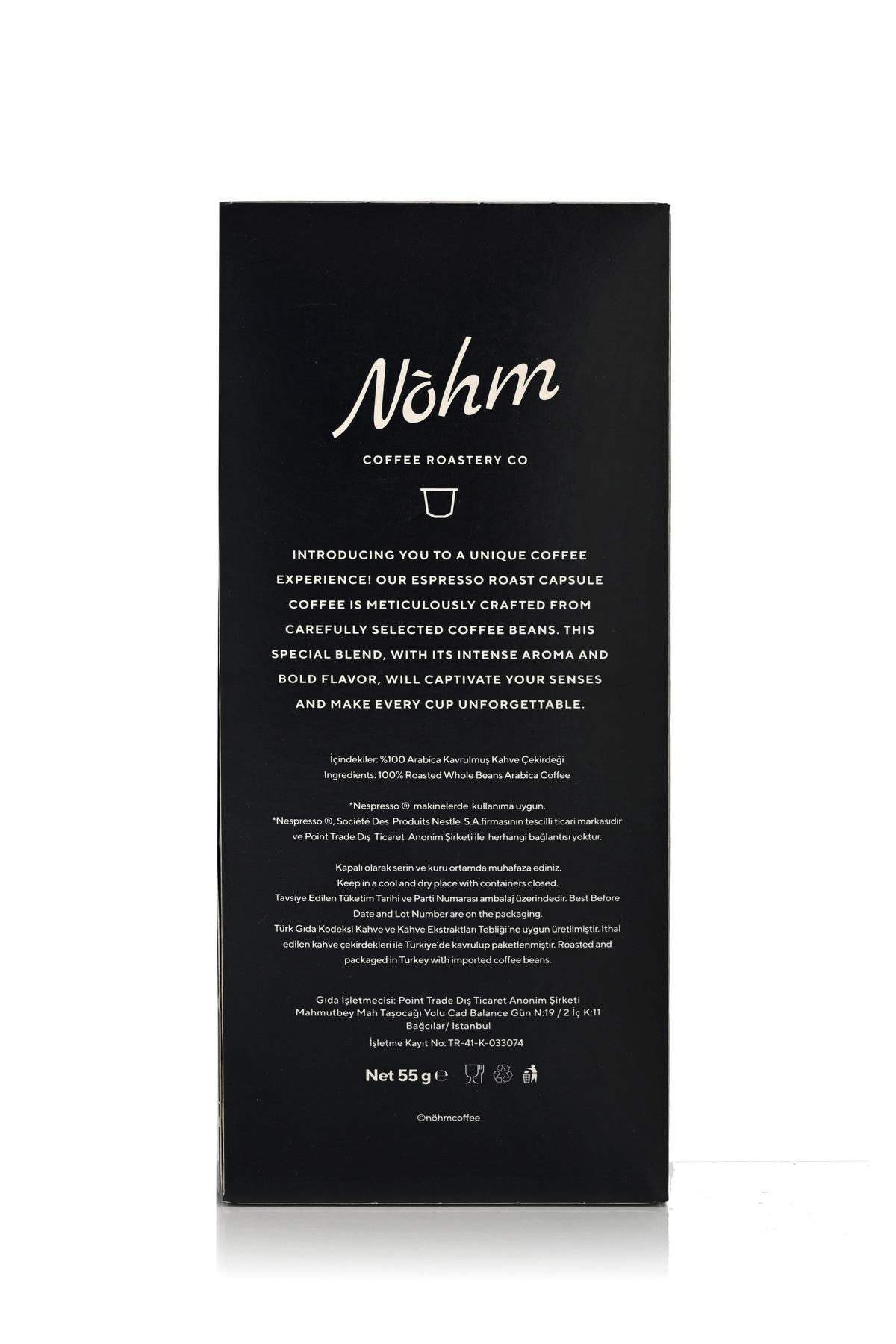 Nohm Coffee Nohm America Blend Kapsül Kahve 10'lu - Görsel 2