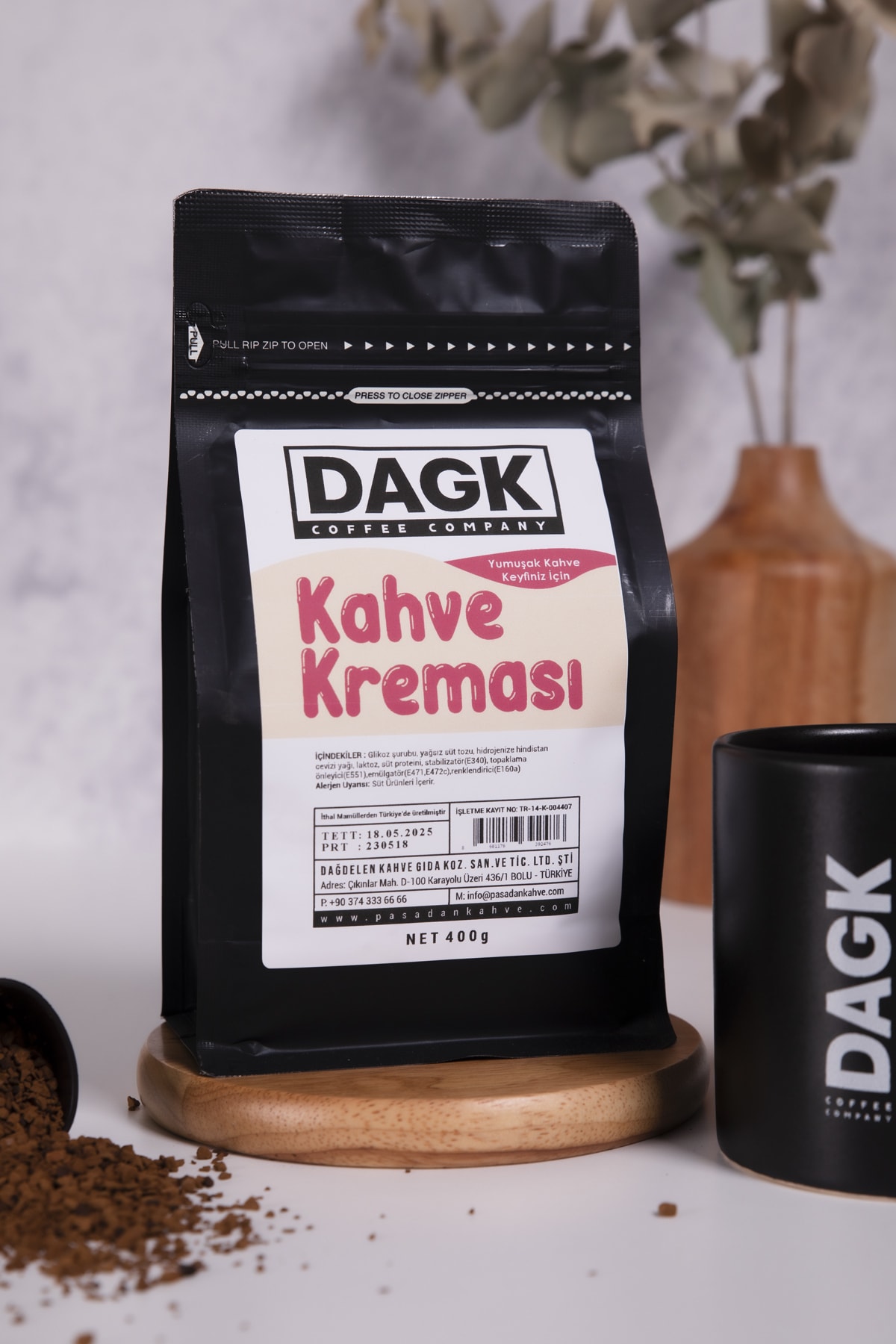 Dagk Kahve Kreması 400g - Görsel 2