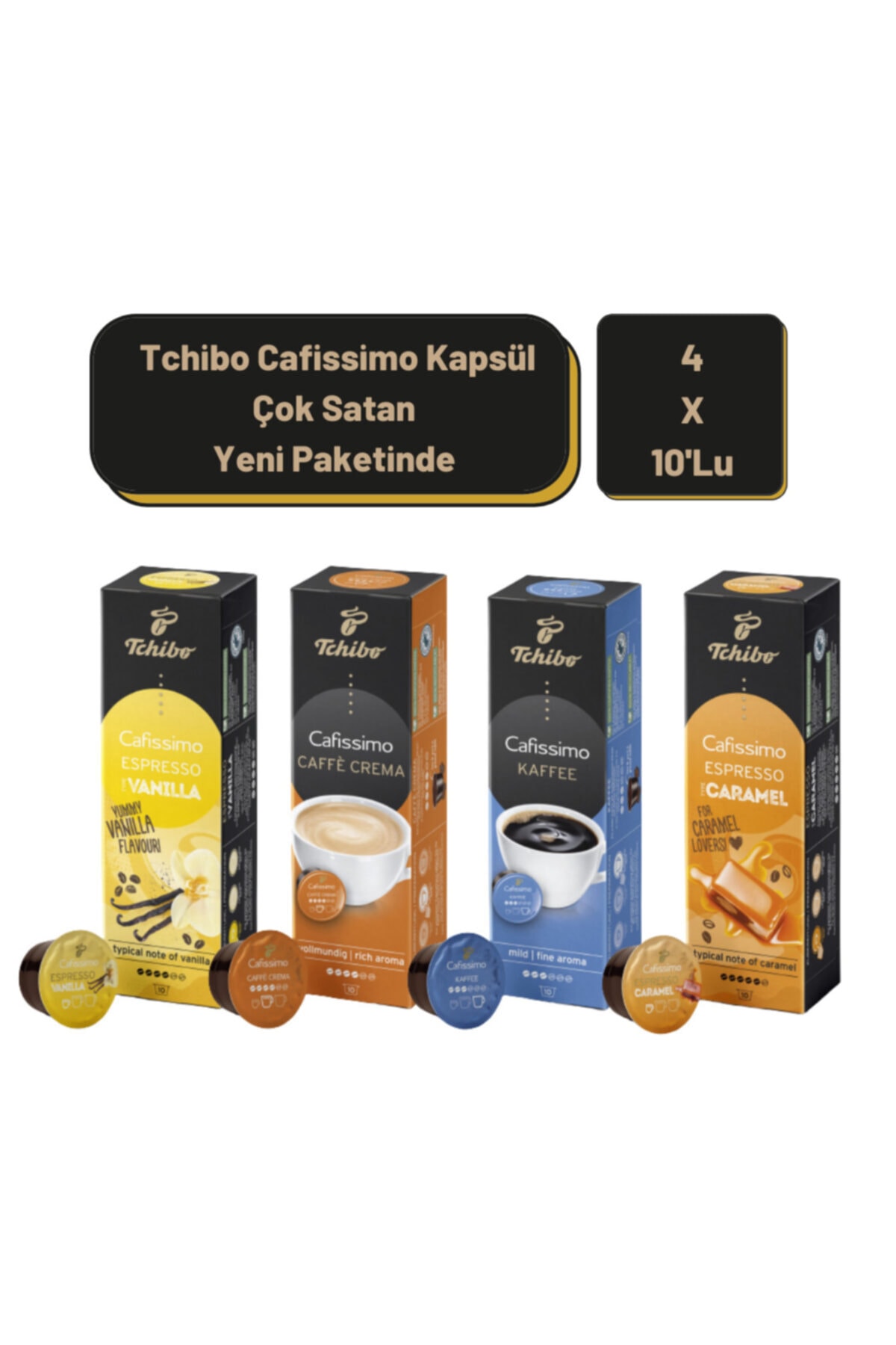 Tchibo Cafissimo Kapsül Özel Seri Yeni Paketinde 4x10 - Görsel 2