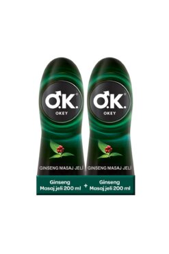 Okey Ginseng Masaj Jeli Su Bazlı 2'li Set 400 Ml