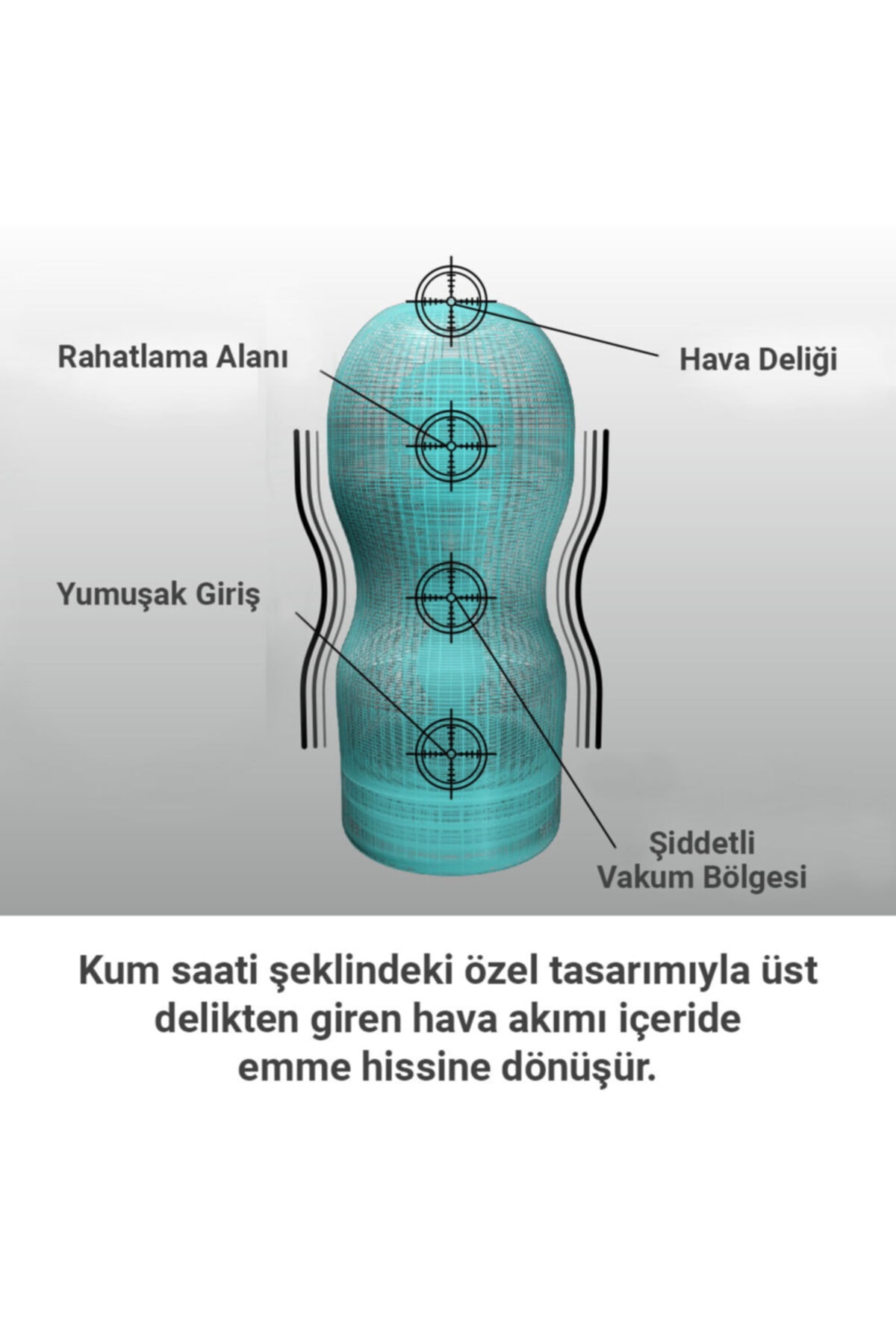 Tenga Original Vacuum Cup Erkek Mastürbatör - Vakum Etkili - Görsel 3