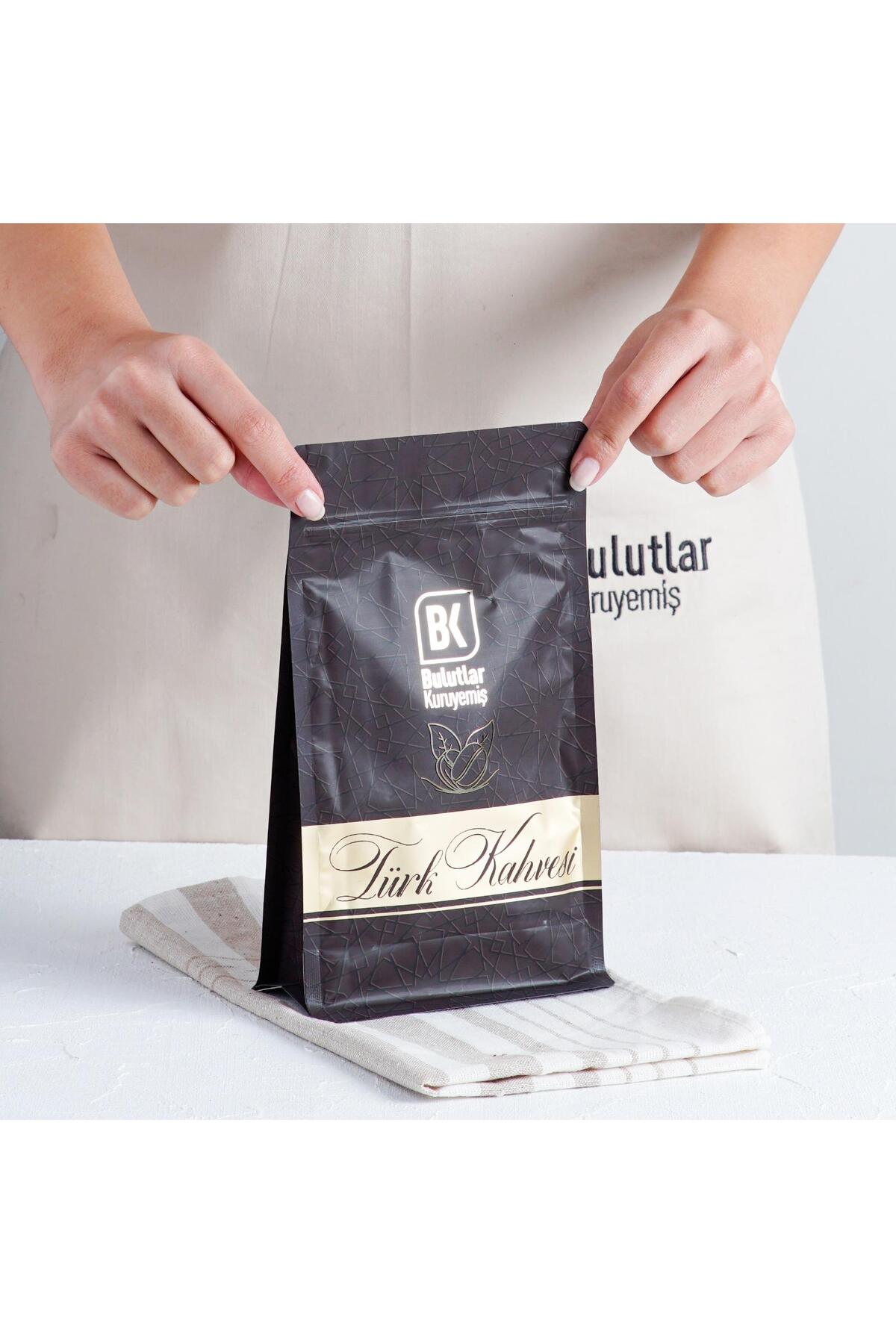 BULUTLAR KURUYEMİŞ Türk Kahvesi Orta Kavrulmuş Öğütülmüş (KG) 500 gr - Görsel 2
