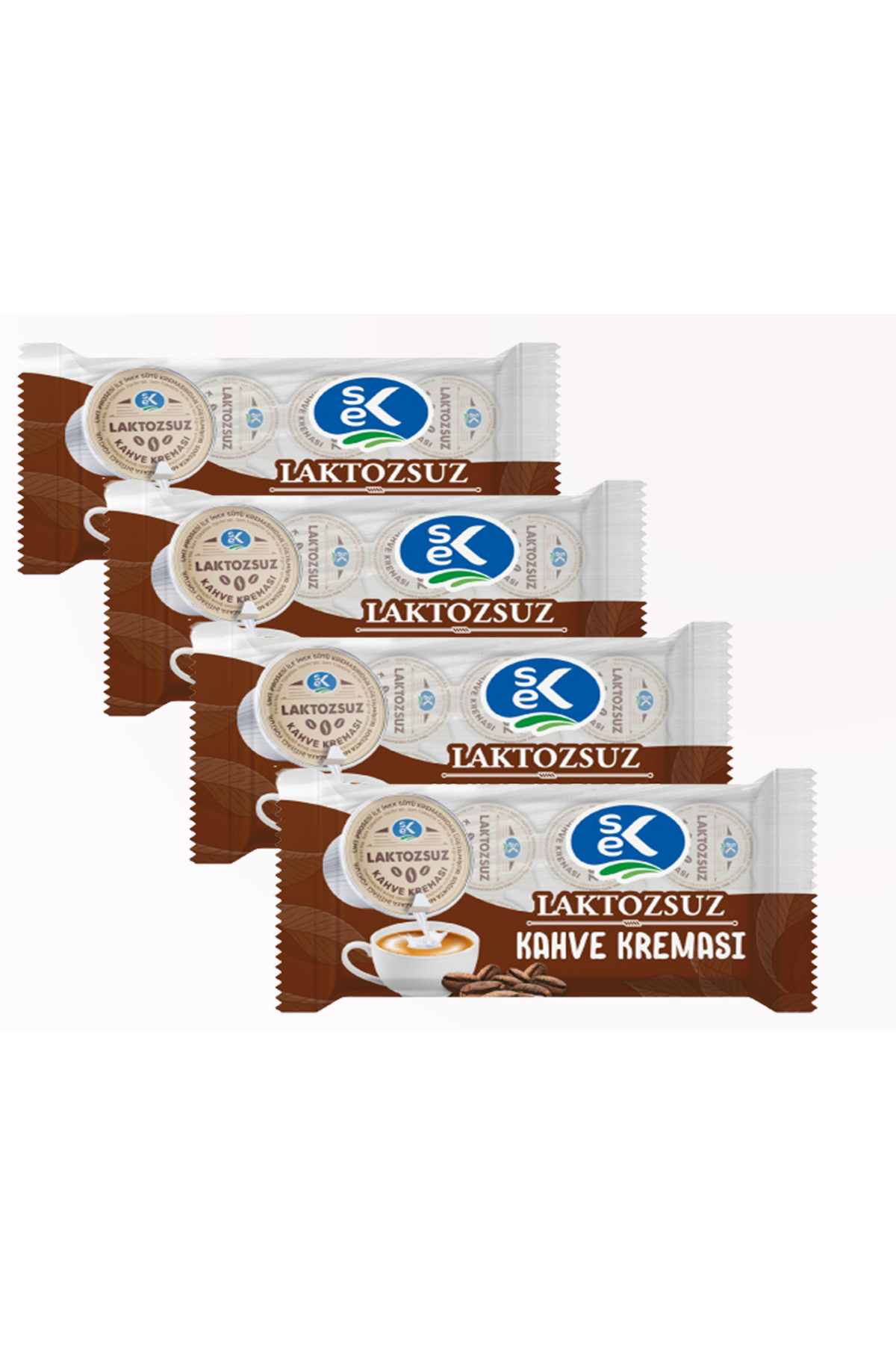 Sek Laktozsuz Kahve Kreması 10x15 Ml - 4 ADET