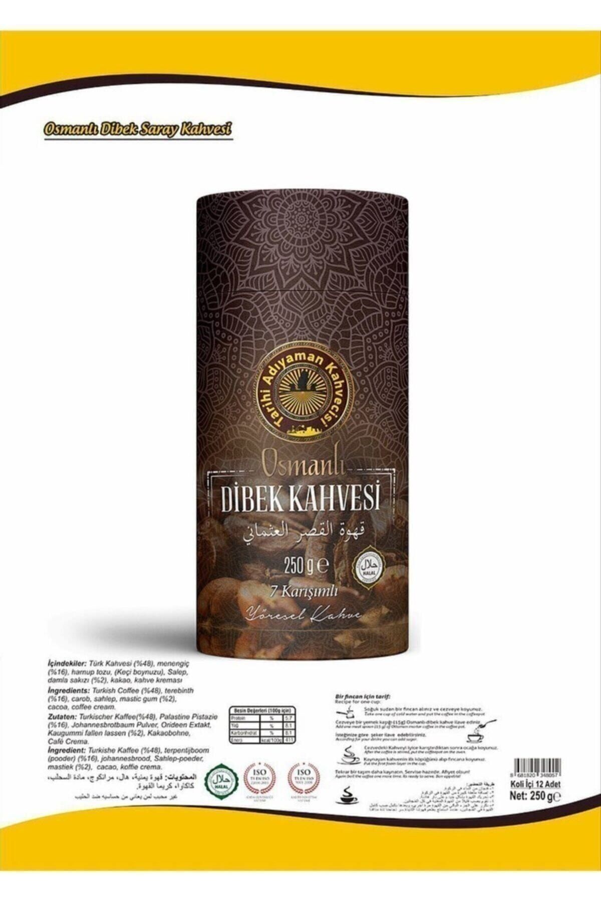 Tarihi Adıyaman Kahvecisi Osmanlı Dibek Kahvesi 250 gr