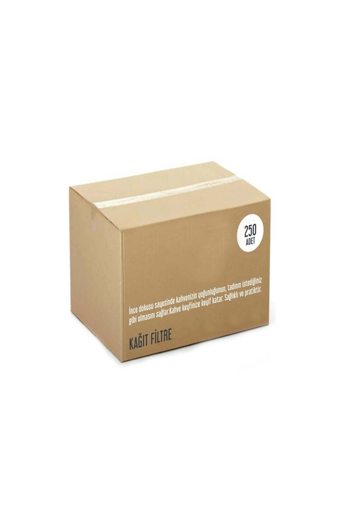 Genel Markalar Basket Filtre Kağıdı 250/90 Beyaz 250 Adet - Görsel 3