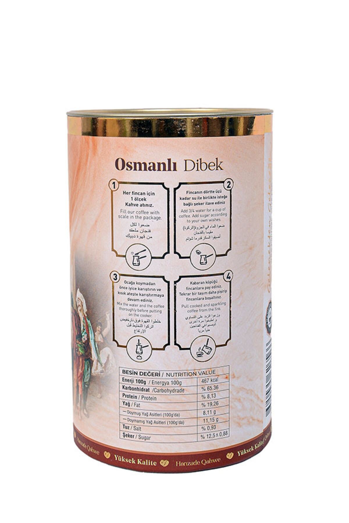 Hanzade Osmanlı Türk Dibek Kahvesi 250gr - Görsel 3