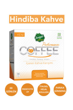 Doğal Adres Coffee - Diyete Destek Hindiba - Kolajen ve Ginseng ilaveli 30 adet 3 gr şase