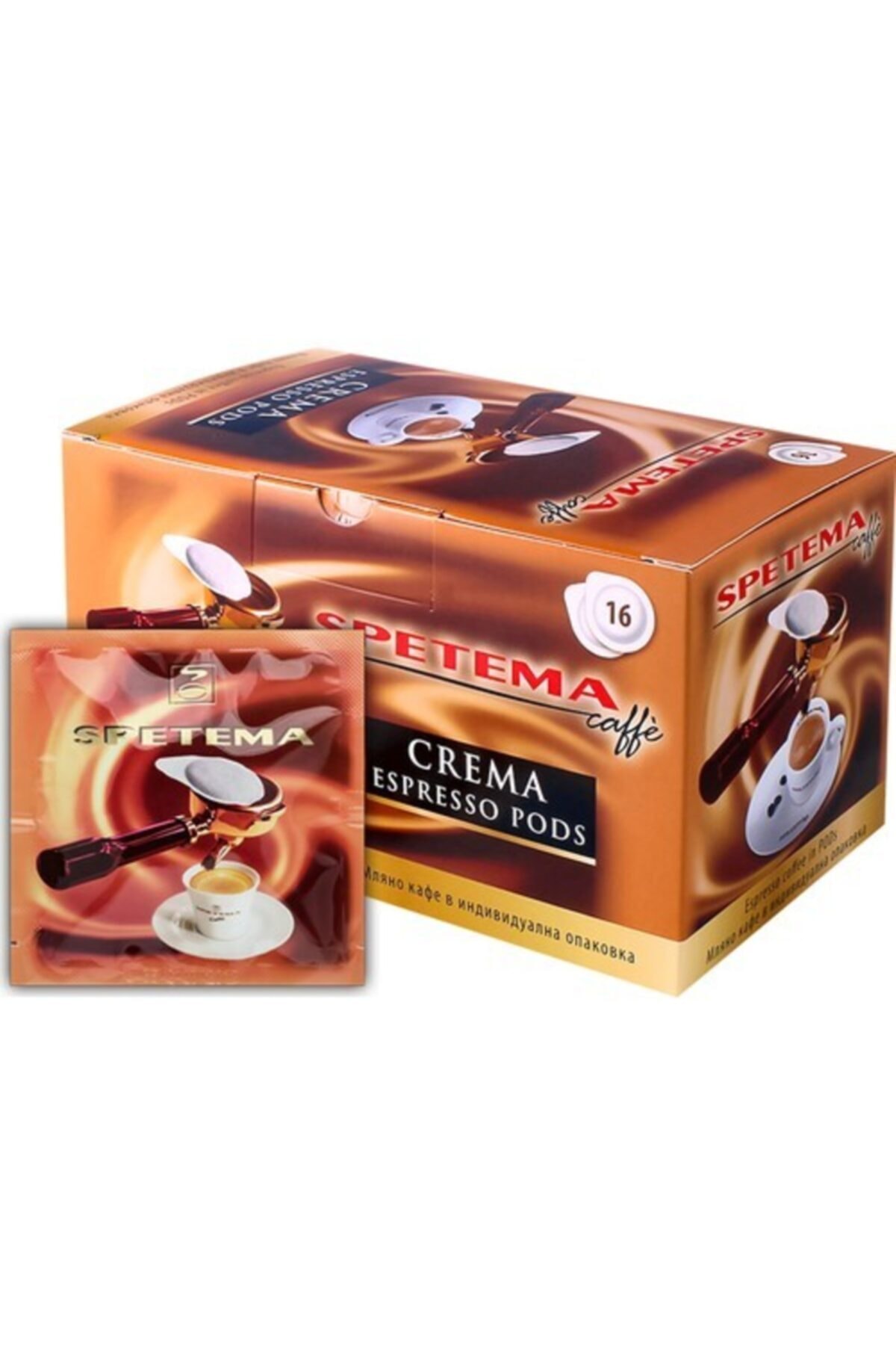 Spetema Crema Pod Kahve Kutu İçerisinde 50 adet
