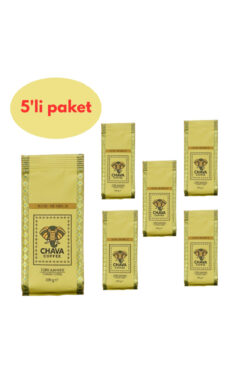 Chava Coffee Türk Kahvesi %100 Arabica 100gr 5'li paket
