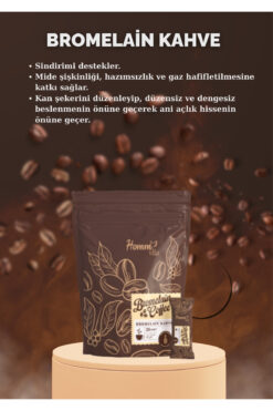 Homm Bitkisel BROMElain kahve