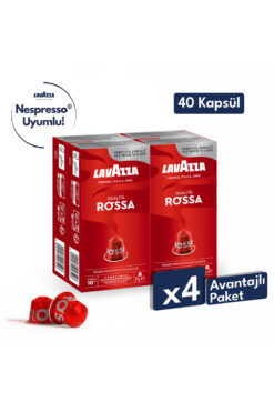 LavAzza Qualità Rossa 57gr Nespresso® Uyumlu Alüminyum Kapsül x4
