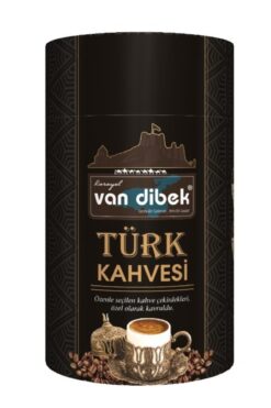 VAN DİBEK KAHVESİ Van Dibek Türk Kahvesi 250 Gr Silindir Kutu