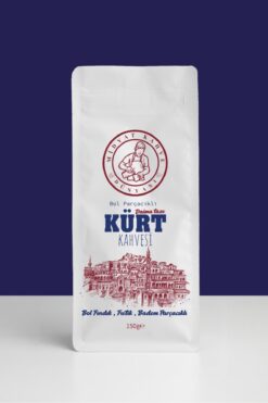 MİDYAT KAHVE DÜNYASI KEÇİ BOYNUZU KÜRT DİBEK KAHVESİ (FINDIK,FISTIK,BADEM) PARÇACIKLI