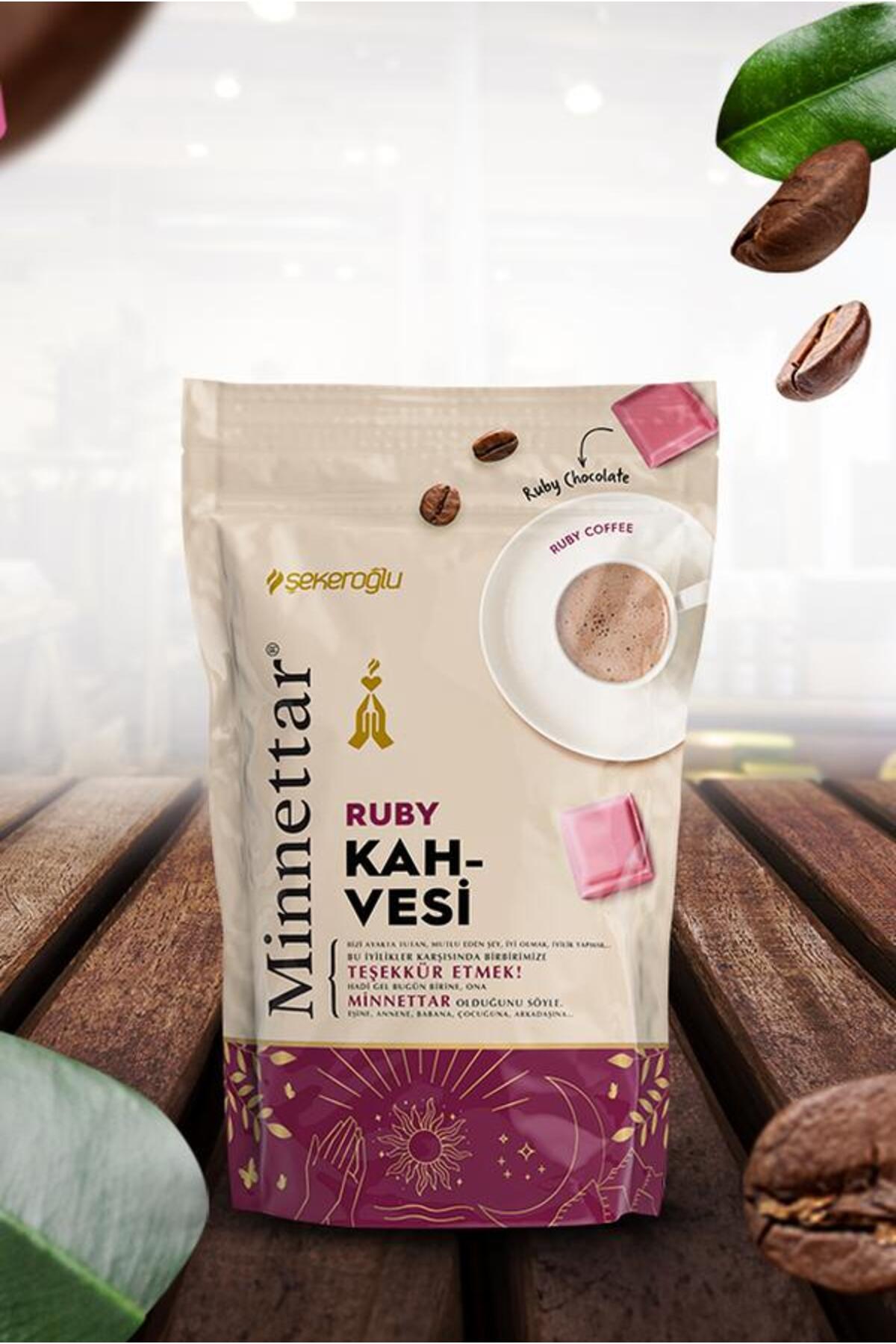 Şekeroğlu Minnettar Ruby Çikolatalı Kahve 2 X 165 gr ( 2 Paket ) - Görsel 3