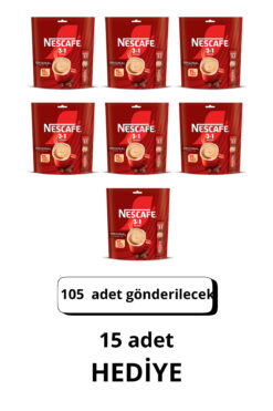 Nescafe 3 Ü 1 Arada (6 X 15 Li ) 90'lı Paket