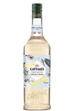 Giffard Beyaz Çikolata (White Chocolate) Şurubu 1 L – Premium Çikolatalı & Kokteyl İçecek Şurubu