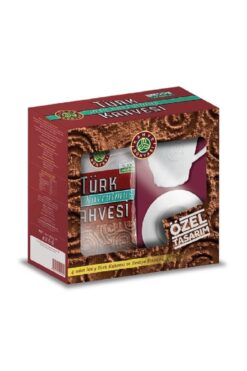 Kahve Dünyası Türk Kahvesi Orta Kavrulmuş 4x100 Gr + Kutu Fincan Hediyeli
