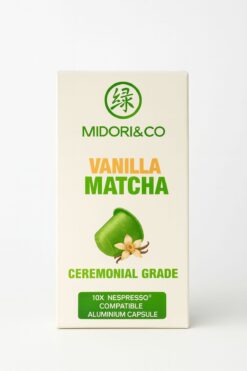 Midori&Co 10’lu Vanilyalı Matcha Kapsül - Nespresso Uyumlu