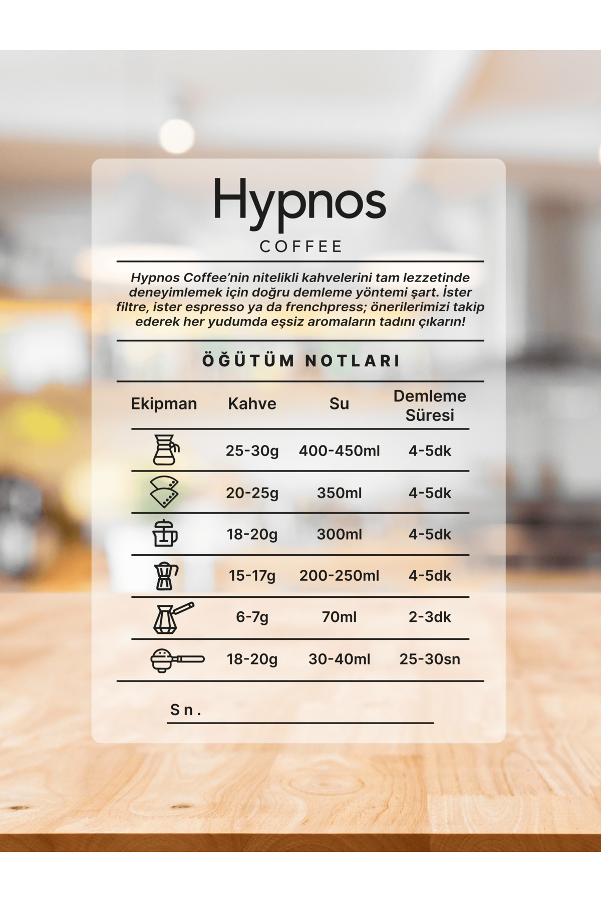Hypnos Coffee Decaf Kafeinsiz Türk Kahvesi – 100gr - Görsel 3