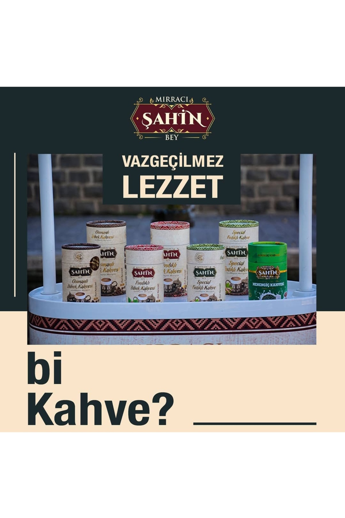 Mırracı Şahin Bey Fındıklı Osmanlı Dibek Kahvesi 250 g - Görsel 2
