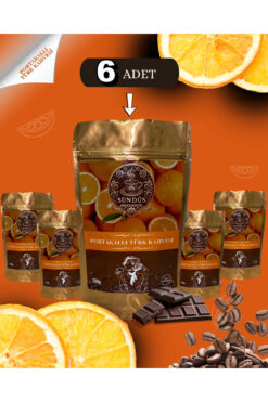 cafe milagroso PORTAKALLI TÜRK KAHVESİ 200 G X 6 ADET