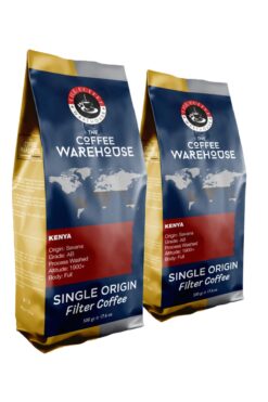 The Coffee Warehouse Filtre Kahve Avantaj Paket 2 X 500 gr Kenya Taze Öğütülmüş