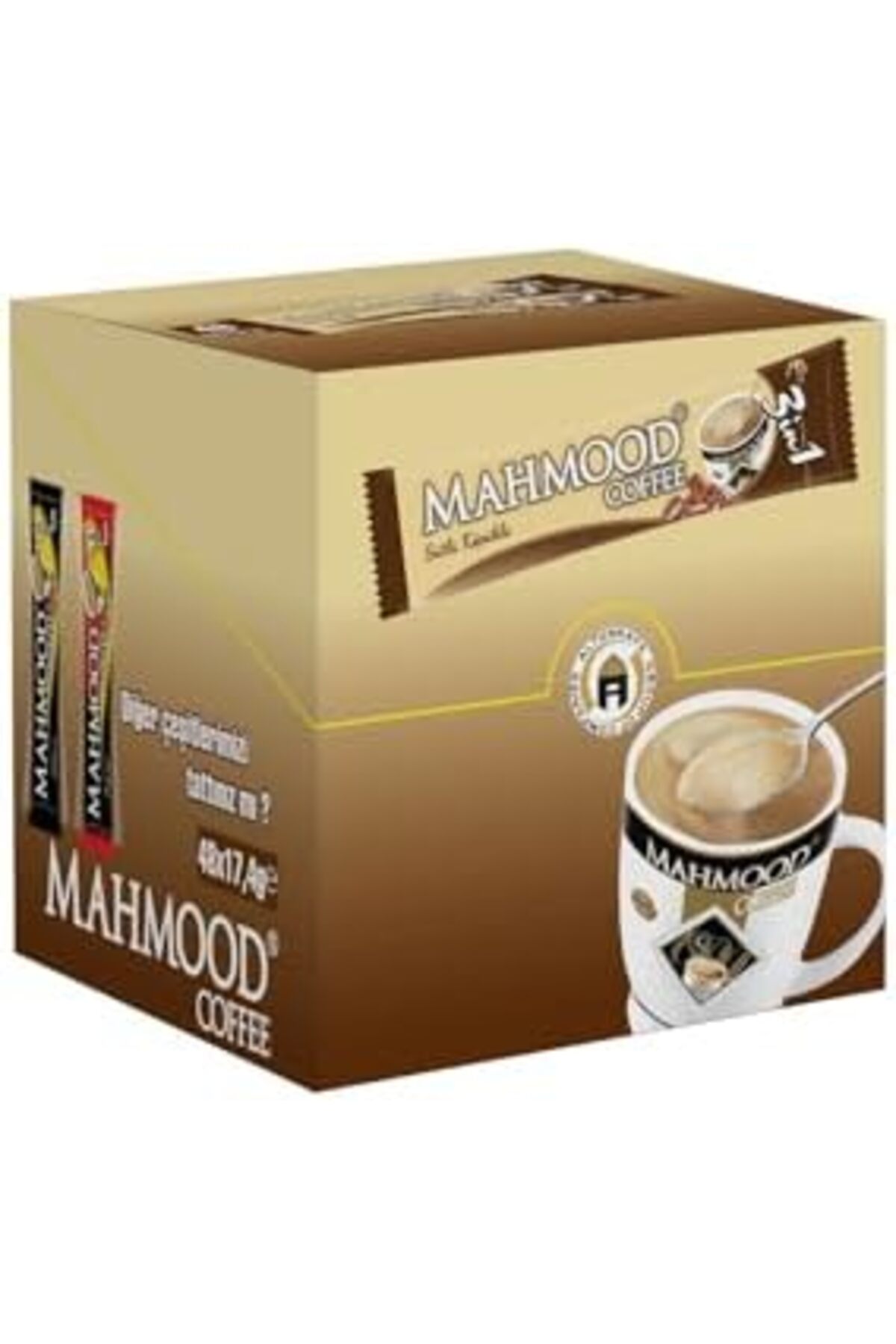 STOREMAX Mahmood Coffee 3ü1 arada Sütlü Köpüklü 48 adet, Standart 1174223 - Görsel 2