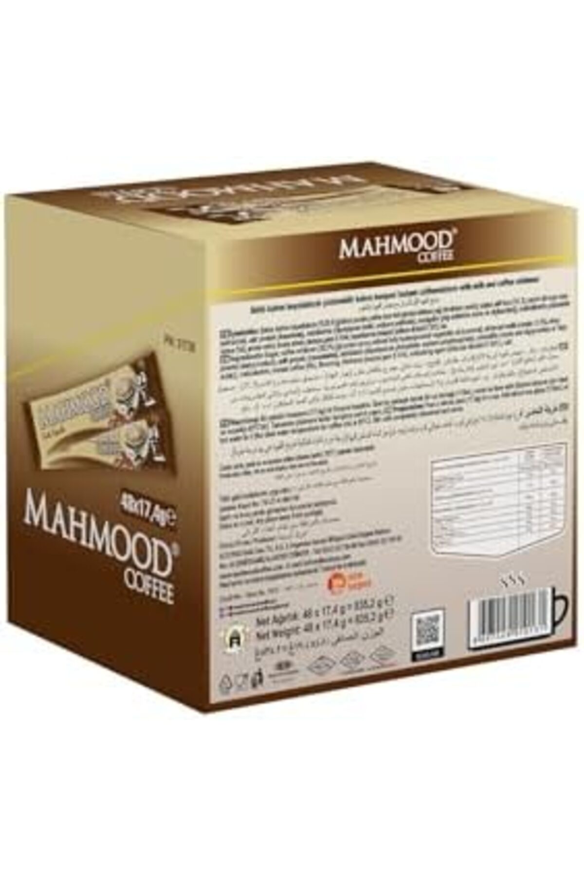 STOREMAX Mahmood Coffee 3ü1 arada Sütlü Köpüklü 48 adet, Standart 1174223 - Görsel 3
