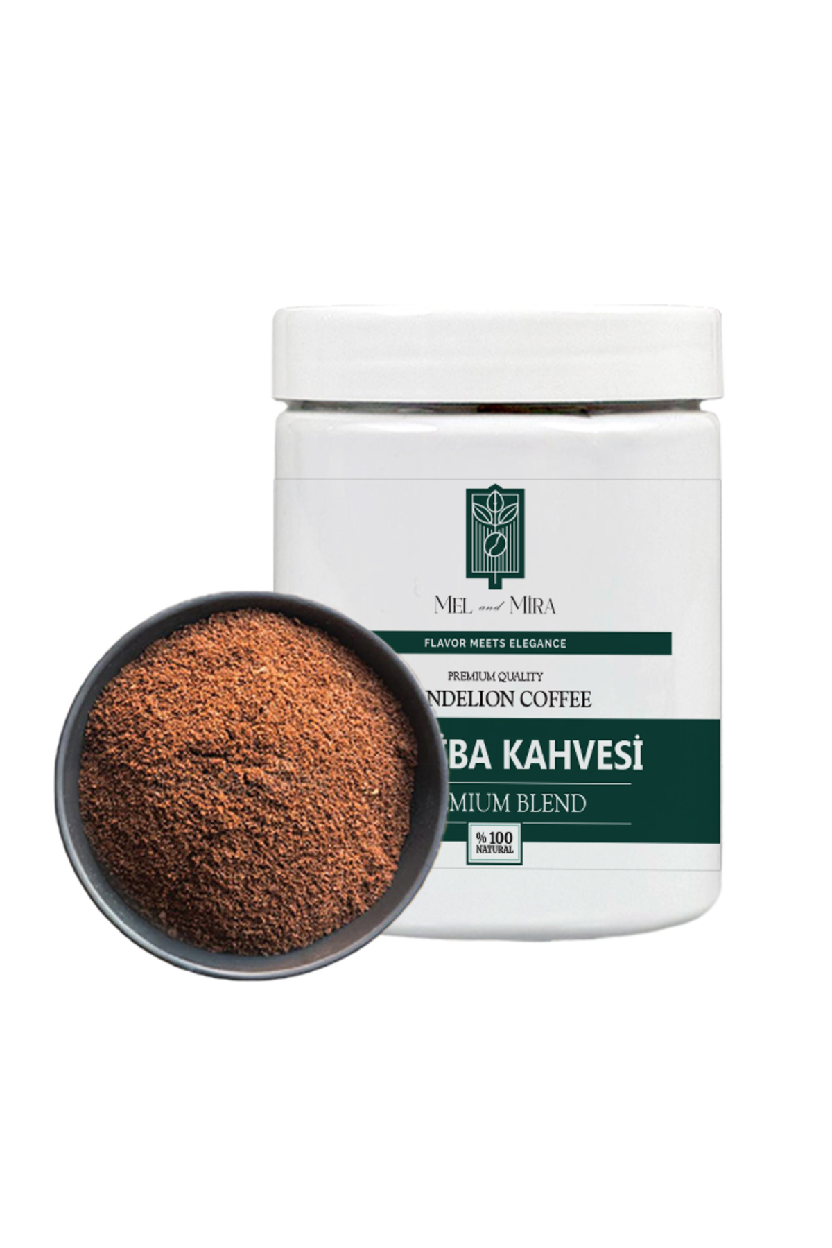 Mel and Mira Premium Saf Hindiba Detox Kahvesi 200g, 40 Günlük Kullanım, Chicory Detox Coffee 40 Days Usage - Görsel 3