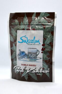 İMREN ALAÇATI TATLICISI & SAKIZLIM Sakızlım Geleneksel Gerçek Damla Sakızlı Türk Kahvesi 100gr