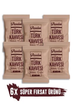 Paşadan Kahve Paşadan (6x100gr) Türk Kahvesi