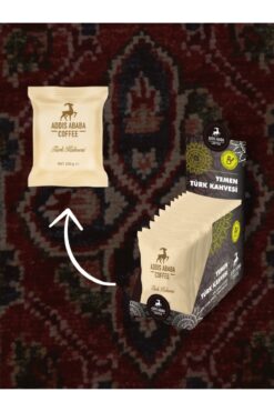 Addis Ababa Coffee Yemen Türk Kahvesi 100 gr - 12'li