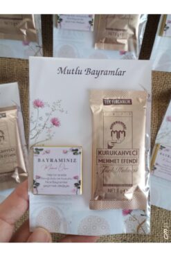 hediyece Farklı Avm Bayram Hediyesi Kahve Ve Çikolata Kartlı (5 ADET)
