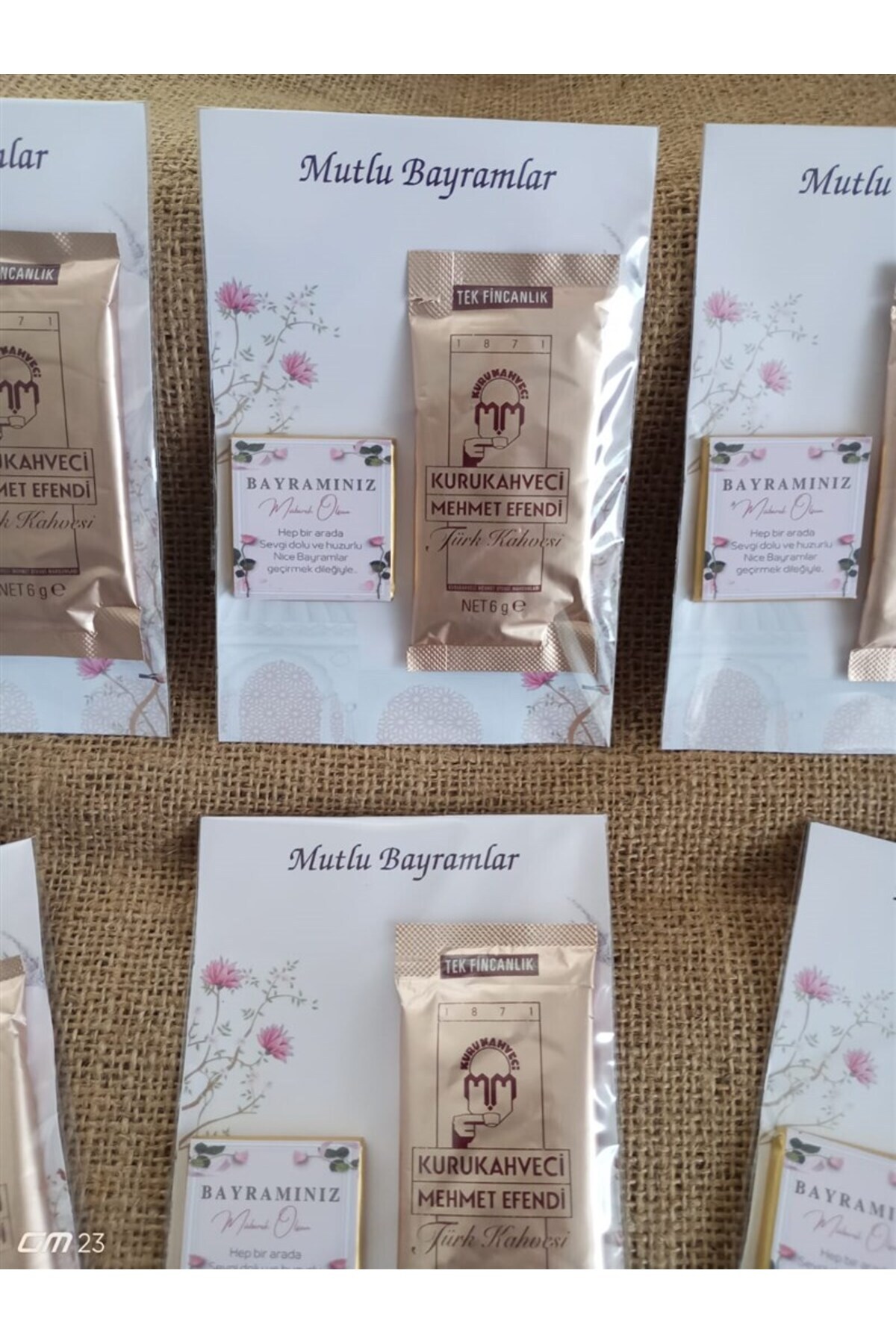 hediyece Farklı Avm Bayram Hediyesi Kahve Ve Çikolata Kartlı (5 ADET) - Görsel 2