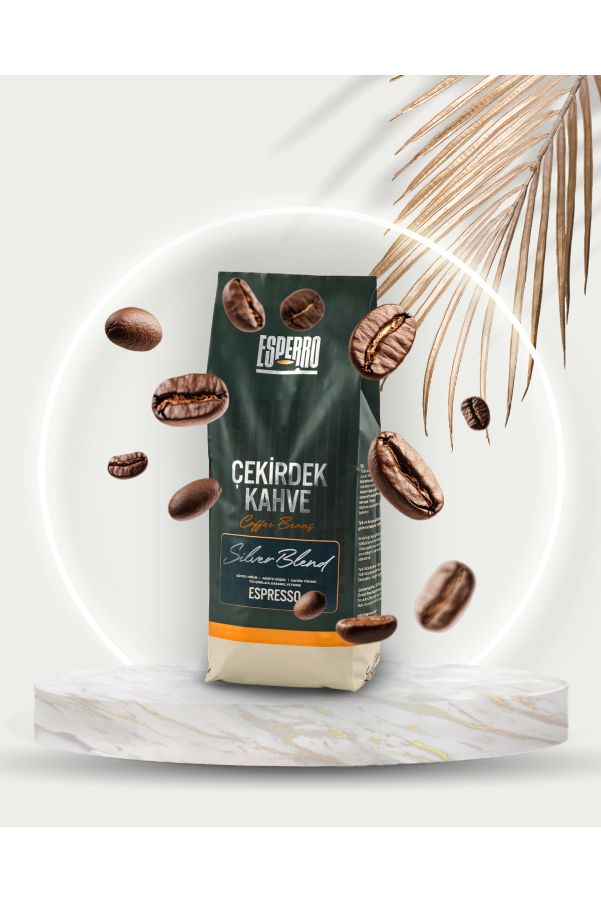 Esperro Silver Blend Çekirdek Kahve 1000 gr