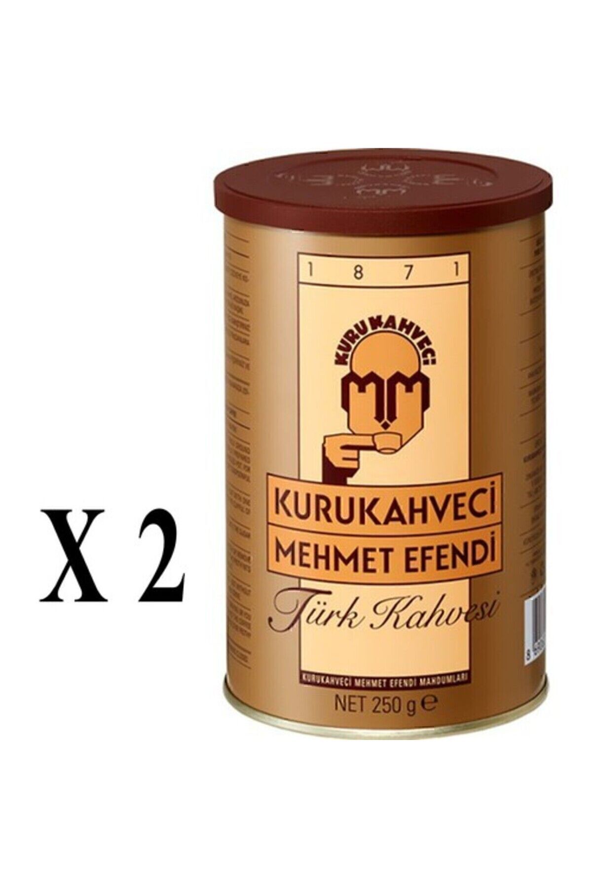 Mehmet Efendi Türk Kahvesi 2 X 250 gr - Teneke