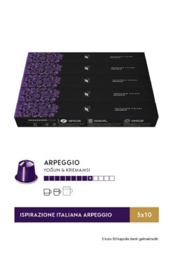 Nespresso Arpeggio Kahve Seçkisi 50 Kapsül