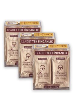 Mehmet Efendi MEHMETEFENDİ TEK FİNCAN KAHVE 6 GRAM 36 ADET