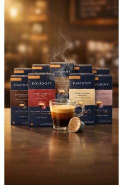 Davidoff Nespresso Uyumlu Kapsül Kahve Karışık Set 10'lu Paket (100 Kapsül) - 5 Lezzet x 2 Adet